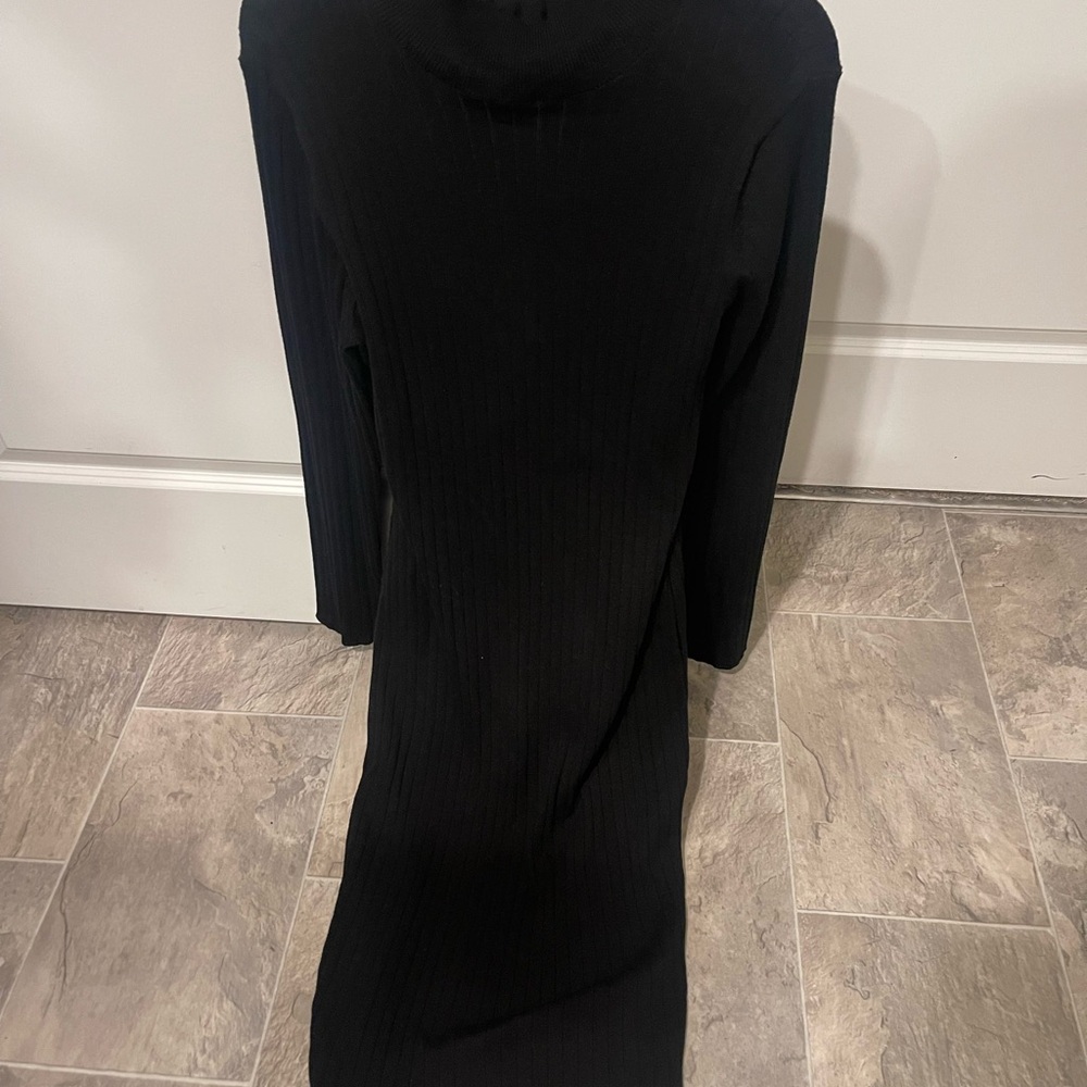 Fashion Nova Black Long Sleeve Women's Dress